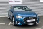 2020 Audi A3 Saloon 35 TFSI Sport 4dr S Tronic in Atoll Blue Metallic at Coventry Audi