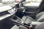 Image two of this 2021 Audi A3 Saloon 35 TFSI S Line 4dr S Tronic in Mythos Black Metallic at Coventry Audi