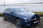 2021 Mercedes-Benz A Class Hatchback A250e AMG Line Premium 5dr Auto in denim blue metallic at Mercedes-Benz of Hull