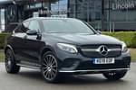 2019 Mercedes-Benz GLC Coupe GLC 250 4Matic AMG Line Premium 5dr 9G-Tronic in Cavansite Blue Metallic at Mercedes-Benz of Lincoln