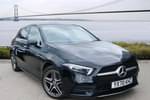 2020 Mercedes-Benz A Class Hatchback A250e AMG Line Premium Plus 5dr Auto in Cosmos Black Metallic at Mercedes-Benz of Hull