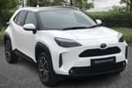 2022 Toyota Yaris Cross Estate 1.5 Hybrid Excel 5dr CVT (City Pack/Pan Roof/JBL) in White at Listers Toyota Cheltenham