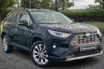 2021 Toyota RAV4 Estate 2.5 VVT-i Hybrid Excel 5dr CVT 2WD in Black at Listers Toyota Grantham