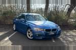2018 BMW 3 Series Diesel Saloon 320d M Sport 4dr Step Auto in Metallic - Estoril blue at Listers U Northampton