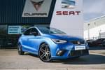 2022 SEAT Ibiza Hatchback 1.0 TSI 110 FR Edition 5dr in Blue at Listers SEAT Coventry