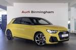 2022 Audi A1 Sportback 35 TFSI Black Edition 5dr S Tronic in Python Yellow Metallic at Birmingham Audi