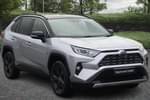 2021 Toyota RAV4 Estate 2.5 VVT-i Hybrid Dynamic 5dr CVT in Silver at Listers Toyota Cheltenham