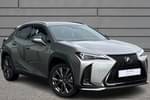 2023 Lexus UX Hatchback 250h 2.0 F-Sport Design 5dr CVT in Sonic Titanium at Lexus Bristol