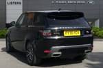 Image two of this 2020 Range Rover Sport Diesel Estate 3.0 D300 HSE Silver 5dr Auto in Santorini Black at Listers Land Rover Droitwich