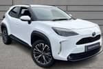 2023 Toyota Yaris Cross Estate 1.5 Hybrid Excel 5dr CVT (City Pack) in solid white at Listers Toyota Bristol (South)