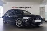 2021 Audi A6 Diesel Saloon S6 TDI 344 Quattro Black Edition 4dr Tip Auto in Mythos Black Metallic at Birmingham Audi