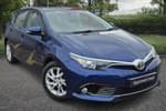 2018 Toyota Auris Hatchback 1.2T Icon TSS 5dr in Blue at Listers Toyota Boston