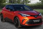 2021 Toyota C-HR Hatchback Special Edition 2.0 Hybrid Orange Edition 5dr CVT in Orange at Listers Toyota Cheltenham