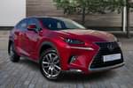 2019 Lexus NX Estate 300h 2.5 5dr CVT (Premium Pack) in Red at Lexus Cheltenham