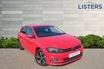 2020 Volkswagen Polo Hatchback 1.0 TSI 95 Match 5dr in Flash Red at Listers Volkswagen Coventry