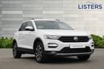 2022 Volkswagen T-Roc Hatchback 1.0 TSI 110 Active 5dr in Pure white at Listers Volkswagen Stratford-upon-Avon