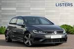 2017 Volkswagen Golf Hatchback 2.0 TSI 310 R 5dr 4MOTION DSG in Indium Grey at Listers Volkswagen Loughborough