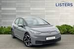 2021 Volkswagen ID.3 Hatchback 150kW Life Pro Performance 58kWh 5dr Auto in Moonstone Grey at Listers Volkswagen Nuneaton