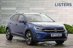 2023 Volkswagen Taigo Hatchback 1.0 TSI 110 Style 5dr in Reef blue at Listers Volkswagen Nuneaton