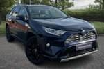 2021 Toyota RAV4 Estate 2.5 VVT-i Hybrid Dynamic 5dr CVT 2WD in Blue at Listers Toyota Coventry