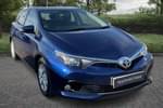 2018 Toyota Auris Hatchback 1.2T Icon Tech TSS 5dr in Blue at Listers Toyota Coventry