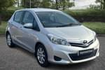 2012 Toyota Yaris Hatchback 1.33 VVT-i TR 5dr in Silver at Listers Toyota Coventry