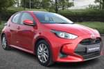 2023 Toyota Yaris Hatchback 1.5 Hybrid Icon 5dr CVT in Red at Listers Toyota Coventry