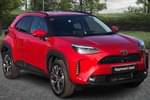 2023 Toyota Yaris Cross Estate 1.5 Hybrid Excel 5dr CVT in Red at Listers Toyota Cheltenham