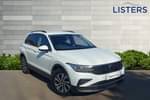 2022 Volkswagen Tiguan Estate Special Edition 1.5 TSI Active 5dr in Pure white at Listers Volkswagen Coventry