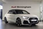 2021 Audi A1 Sportback 25 TFSI Black Edition 5dr S Tronic in Glacier White Metallic at Birmingham Audi