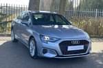 2022 Audi A3 Saloon 30 TFSI Sport 4dr in Floret silver, metallic at Coventry Audi