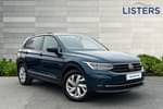 2022 Volkswagen Tiguan Estate 1.5 TSI 150 Life 5dr DSG in Nightshade Blue at Listers Volkswagen Worcester