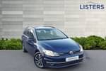 2019 Volkswagen Golf Estate 1.5 TSI EVO Match 5dr in Atlantic Blue at Listers Volkswagen Coventry