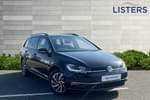 2020 Volkswagen Golf Estate 1.5 TSI EVO 150 Match Edition 5dr DSG in Deep black at Listers Volkswagen Nuneaton