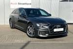 2025 Audi A6 Diesel Avant 40 TDI Quattro S Line 5dr S Tronic in Daytona Grey Pearl Effect at Stratford Audi