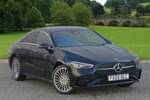 2025 Mercedes-Benz CLA Coupe 250e AMG Line Premium 4dr Tip Auto in Cosmos Black Metallic at Mercedes-Benz of Boston