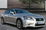 2015 Lexus GS Saloon 300h 2.5 Luxury 4dr CVT in Silver at Lexus Coventry