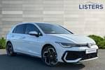 2025 Volkswagen Golf Hatchback 1.5 eTSI 150 R-Line 5dr DSG in Pure White at Listers Volkswagen Worcester