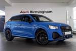 2022 Audi Q2 Estate 35 TFSI Black Edition 5dr S Tronic in Turbo Blue at Birmingham Audi