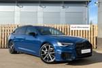 2025 Audi A6 Diesel Avant 40 TDI Quattro Black Edition 5dr S Tronic in Ascari blue, metallic at Worcester Audi