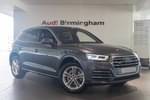 2019 Audi Q5 Estate 45 TFSI Quattro S Line 5dr S Tronic in Daytona Grey Pearlescent at Birmingham Audi