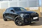 2025 Audi Q8 Diesel Estate 50 TDI Quattro Black Edition 5dr Tiptronic in Mythos Black Metallic at Worcester Audi