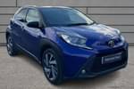 2023 Toyota Aygo X Hatchback 1.0 VVT-i Edge 5dr in Juniper Blue Bi-tone at Listers Toyota Bristol (South)