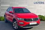 2021 Volkswagen T-Roc Hatchback 1.5 TSI EVO Active 5dr DSG in Flash Red at Listers Volkswagen Nuneaton