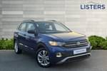 2022 Volkswagen T-Cross Estate 1.0 TSI 110 SE 5dr in Reef blue at Listers Volkswagen Nuneaton