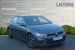 2023 Volkswagen Polo Hatchback 1.0 TSI Life 5dr DSG in Smokey Grey at Listers Volkswagen Coventry