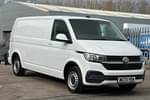 2023 Volkswagen Transporter T32 LWB Diesel 2.0 TDI 150 Startline Van in White at Listers Volkswagen Van Centre Worcestershire