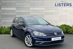 2018 Volkswagen Golf Hatchback 1.5 TSI EVO GT 5dr DSG in Atlantic Blue at Listers Volkswagen Evesham