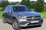 2022 Mercedes-Benz GLC Diesel Estate 300de 4Matic AMG Line Premium 5dr 9G-Tronic in Mojave silver metallic at Mercedes-Benz of Grimsby