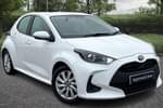 2021 Toyota Yaris Hatchback 1.5 Hybrid Icon 5dr CVT in White at Listers Toyota Lincoln